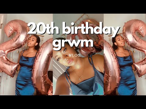 MY 20TH BIRTHDAY VLOG/GRWM | itsdeaire