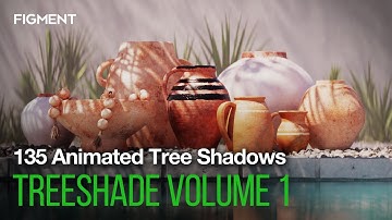 135 Realistic Animated Tree Shadow Textures for 3D Artists | FIGMENT TREESHADE | Product Trailer