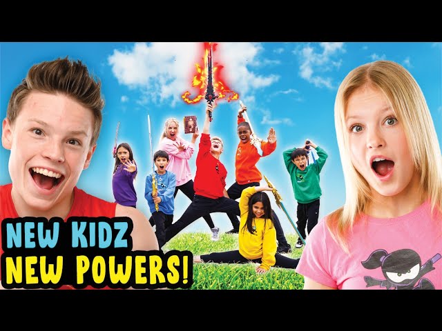 Ninja Kidz Unleash their NEW Powers - You wont believe what they can do now! class=