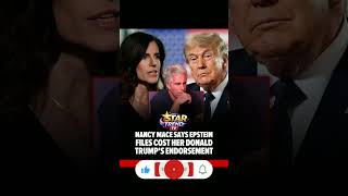 Nancy Mace Says Trump Dropped Support After Epstein Controversy