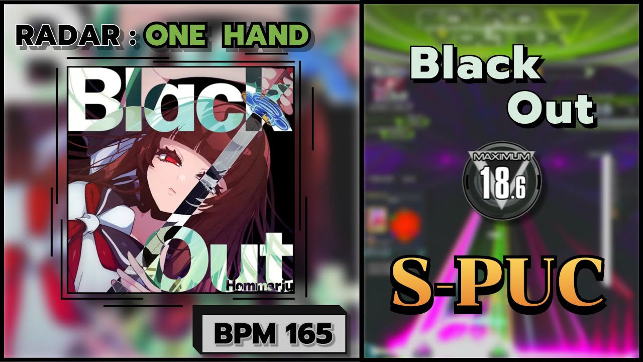 【SDVX】 Black Out (MXM) S-PUC