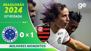Thumbnail for CRUZEIRO 0 X 1 FLAMENGO | MELHORES MOMENTOS | 32ª RODADA BRASILEIRÃO 2024 | ge.globo