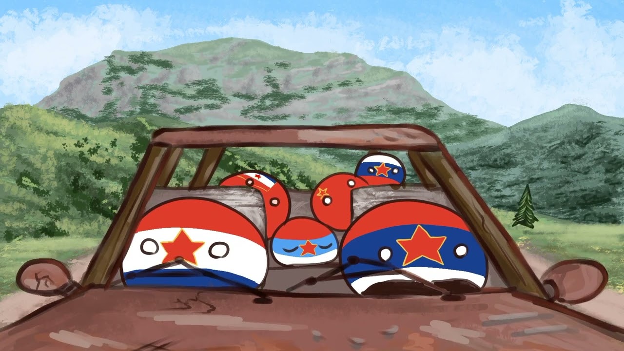 A Yugoslavian car drive(small test video)