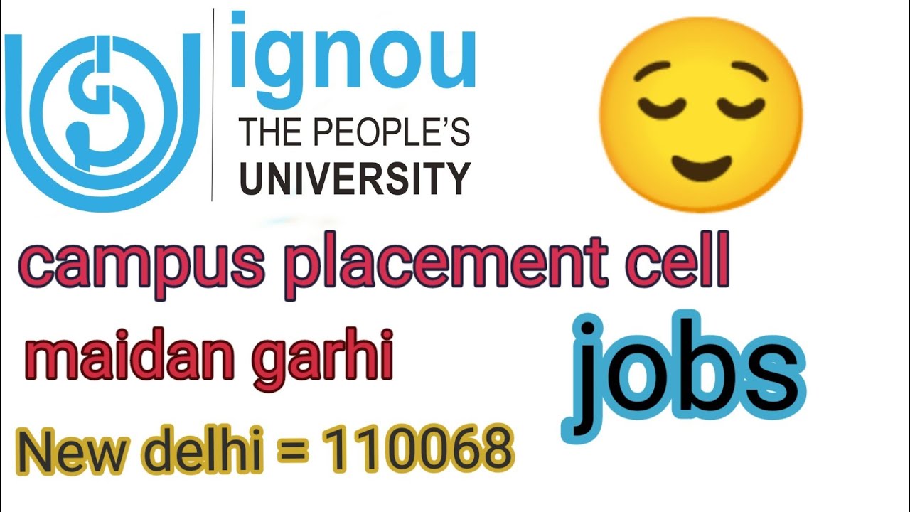 IGNOU placement cell