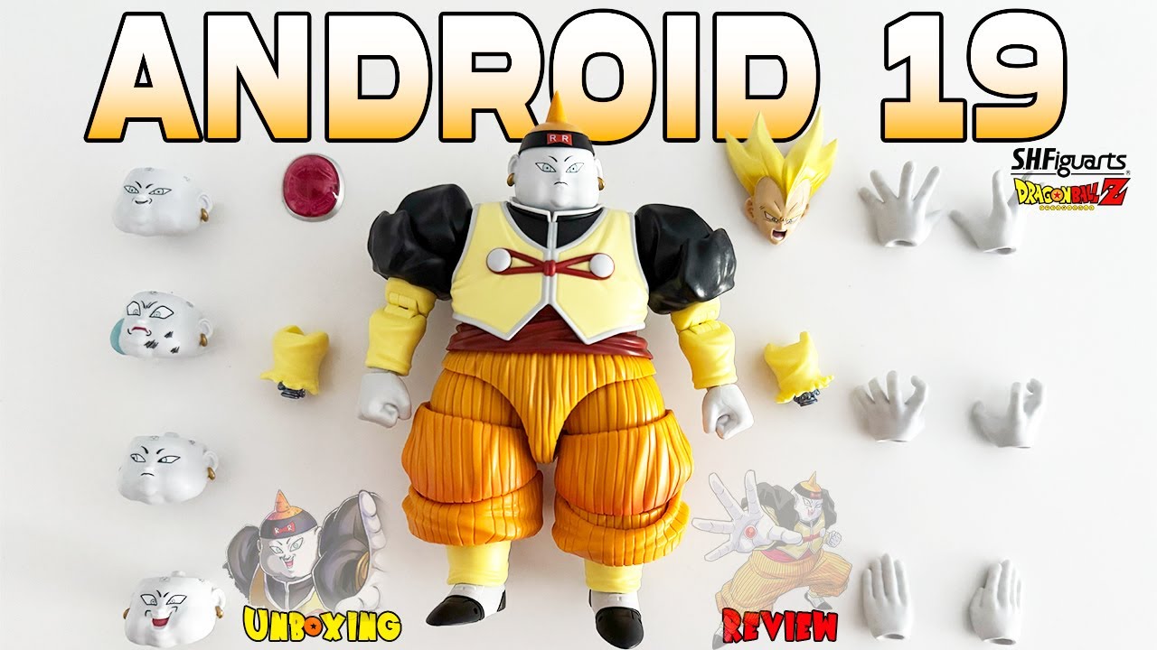 Android 19 - S.H.Figuarts | Unboxing+Review | Evaluación de Esculpido ...