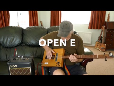 Cigar Box Guitar - Open E Tuning