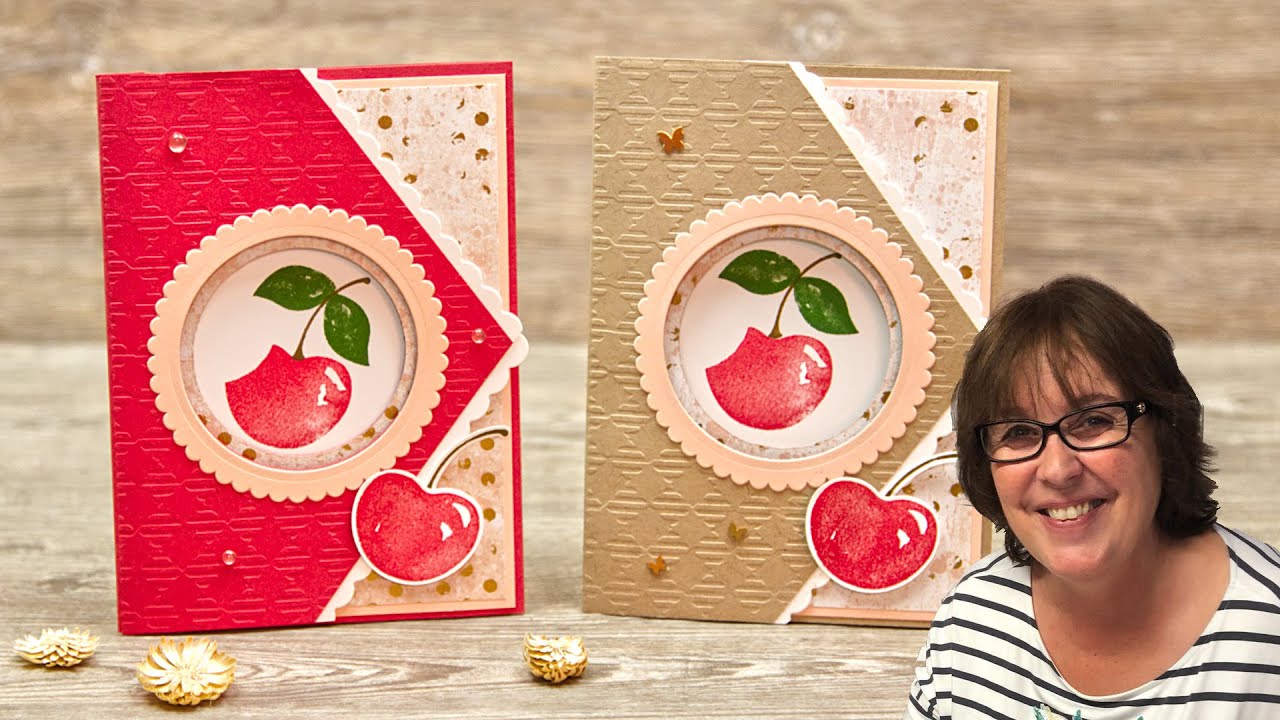 Peek-A-Boo Card Süße Kirschen / Sweetest Cherries・Stampin’ Up!