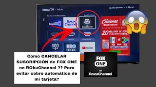 How to CANCEL FOX ONE SUBSCRIPTION on ROKU CHANNEL from your TV??😱😱(Roku TV) SUPER EASY!!