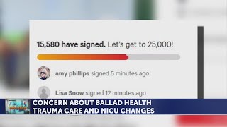 Concerns about Ballad Health trauma changes
