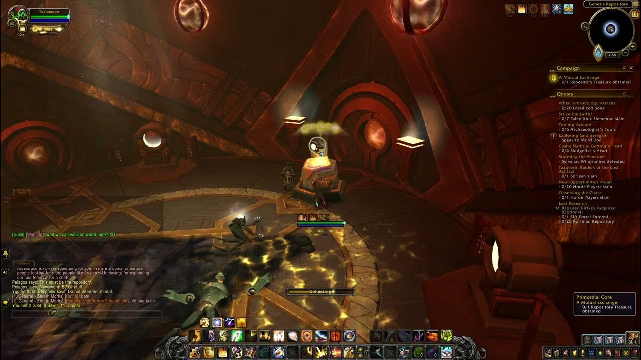 Zereth Mortis Campaign Quest 6 A Mutual Exchange (WoW, Paladin