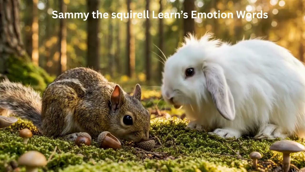 5 Emotion Words Every Kid Should Know | Sammy learn's emotion words 