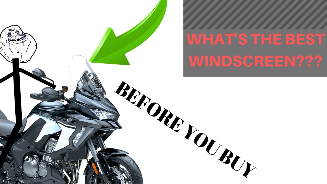 The Truth About Aftermarket Motorcycle Windscreens - Youtube