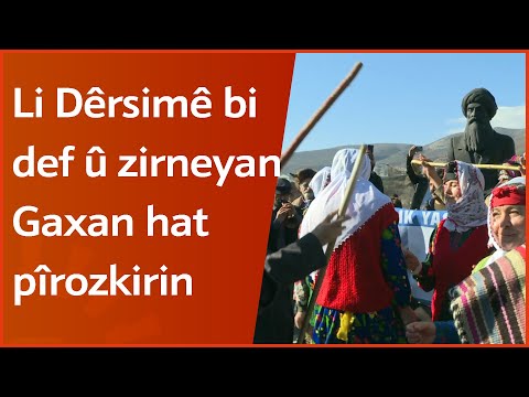 Li Dêrsimê bi def û zirneyan sersala nû Gaxan hat pîrozkirin