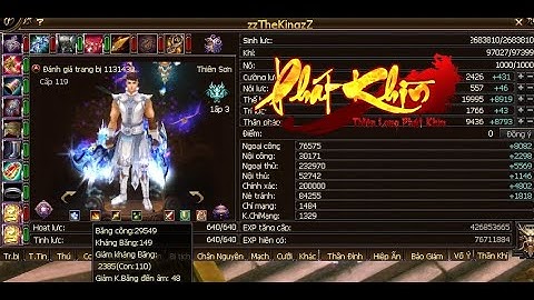 MS 50 ( Đã Bán )  : Boss Thiên Sơn Server Huyền Tố Siêu Ngon