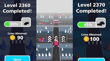 traffic run level 2360-2370 | traffic run level 1000 | traffic run car game | ShezZy gameplays