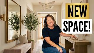 Saying Goodbye to my house- setting up my entry way