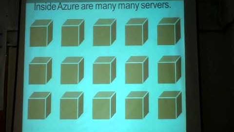 Presentation on "Windows Azure & MS Online Services"-Part 2