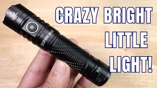 BEST COMPACT BUDGET EDC OUTDOOR THOWER FLASHLIGHT? SOFRIN SR12 FULL REVIEW!