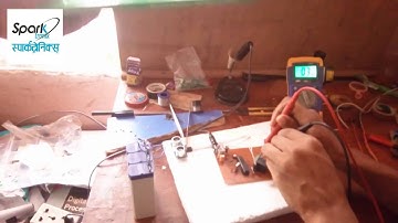 Ultrasonic Sensor Based Application Demonstration - Sparktronix