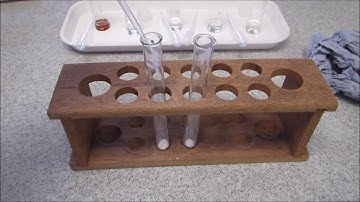 Identifying unknown organic solutions