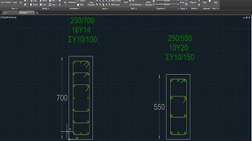 Concrete Columns & ShearWalls Detailing Automation using AutoCAD - VBA