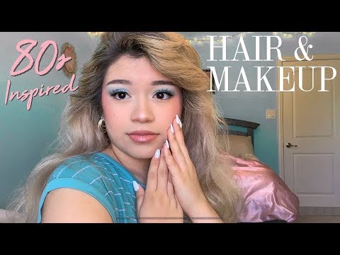 the-80s-inspired-hair-&-makeup-tutorial-nobody-asked-for