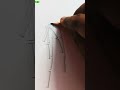 Bamboo drawing simple way #drawing #art #shorts
