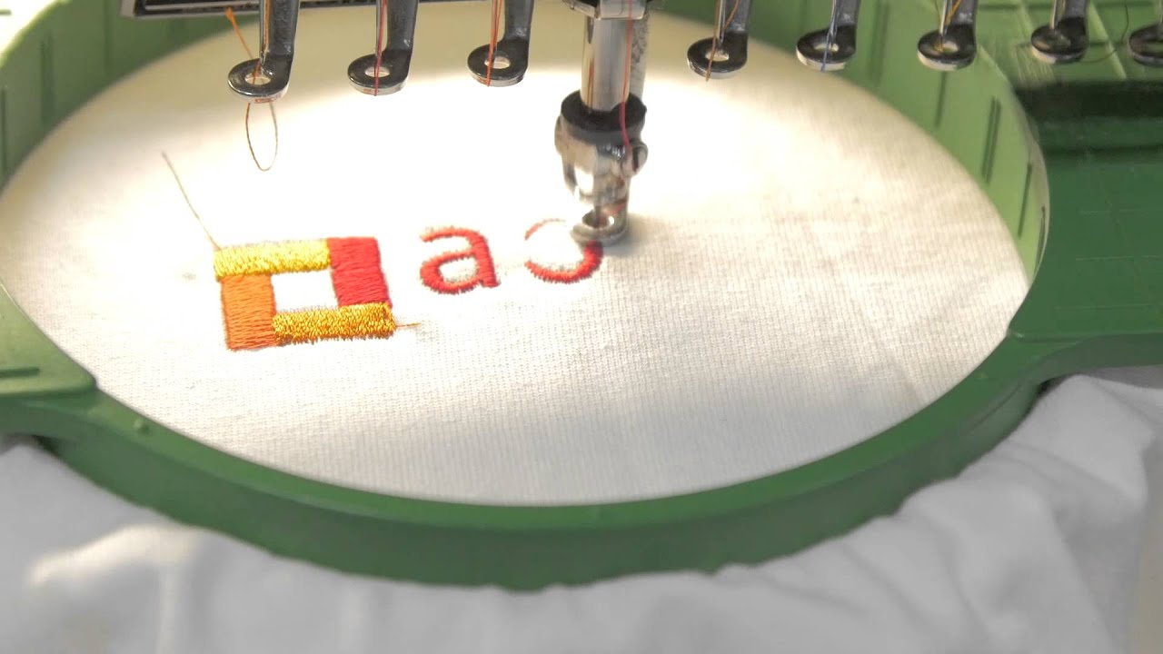 Eagle Graphics - Embroidery Timelapse