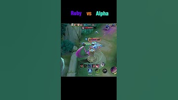 ruby vs alpha !! 😱 #mobilelegends #mlbb #mobilelegendsbangbang #mlbbcreatorcamp #mlbbhighlights
