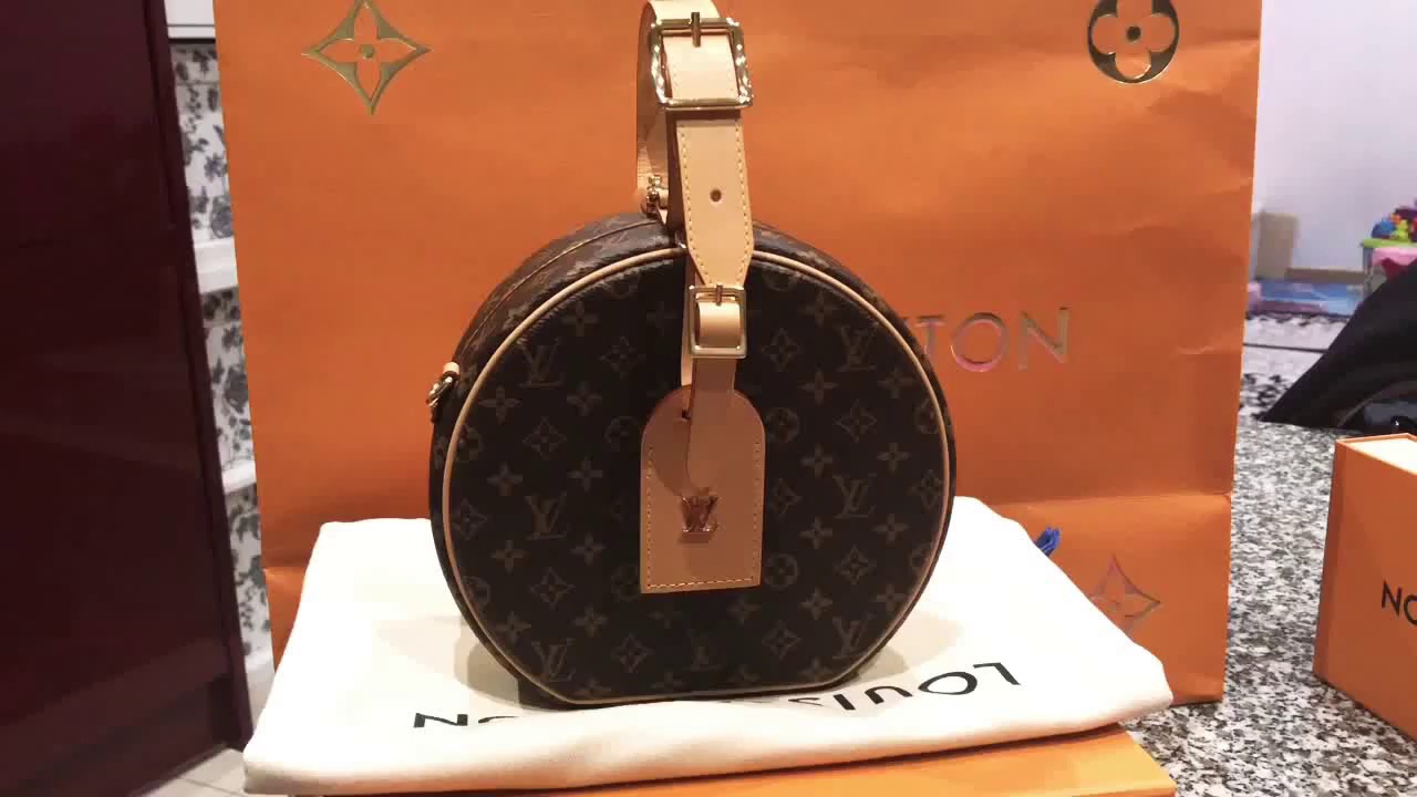 Louis Vuitton Small box cap or petit boite chapeau en monogramme 2018 -  YouTube