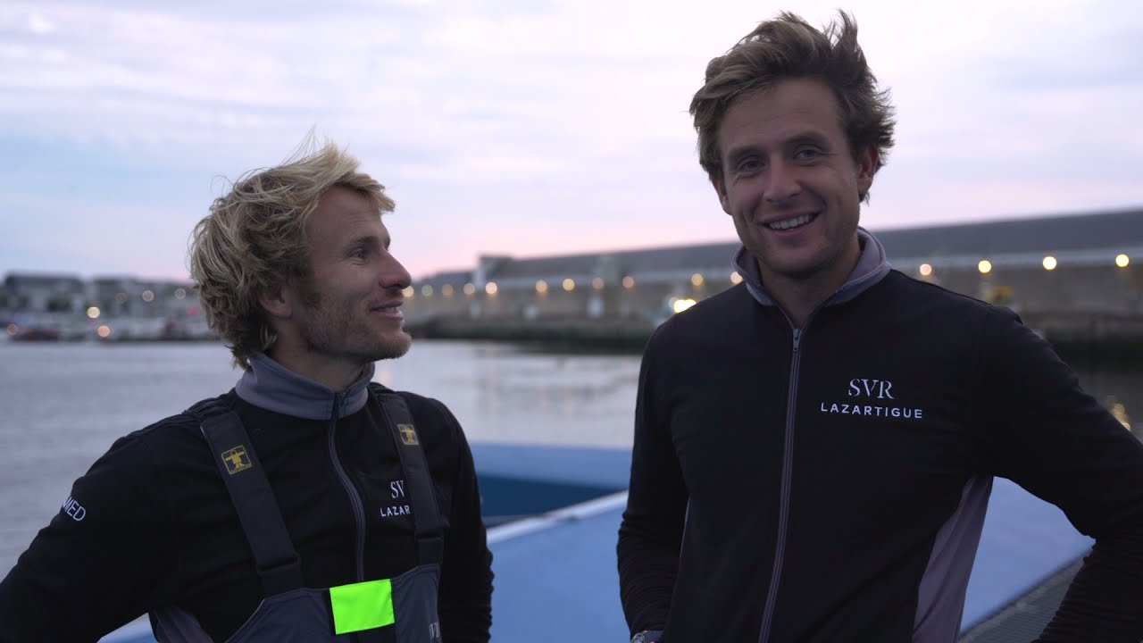 Retour de navigation : Interview de François Gabart et Tom Laperche