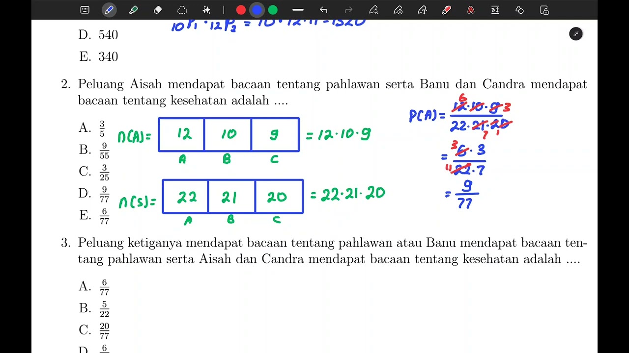 [PM Day 5] Text 1 Bocoran Soal Asli Penalaran Matematika UTBK 2025 | Bu Guru Memberi Tugas Muridnya