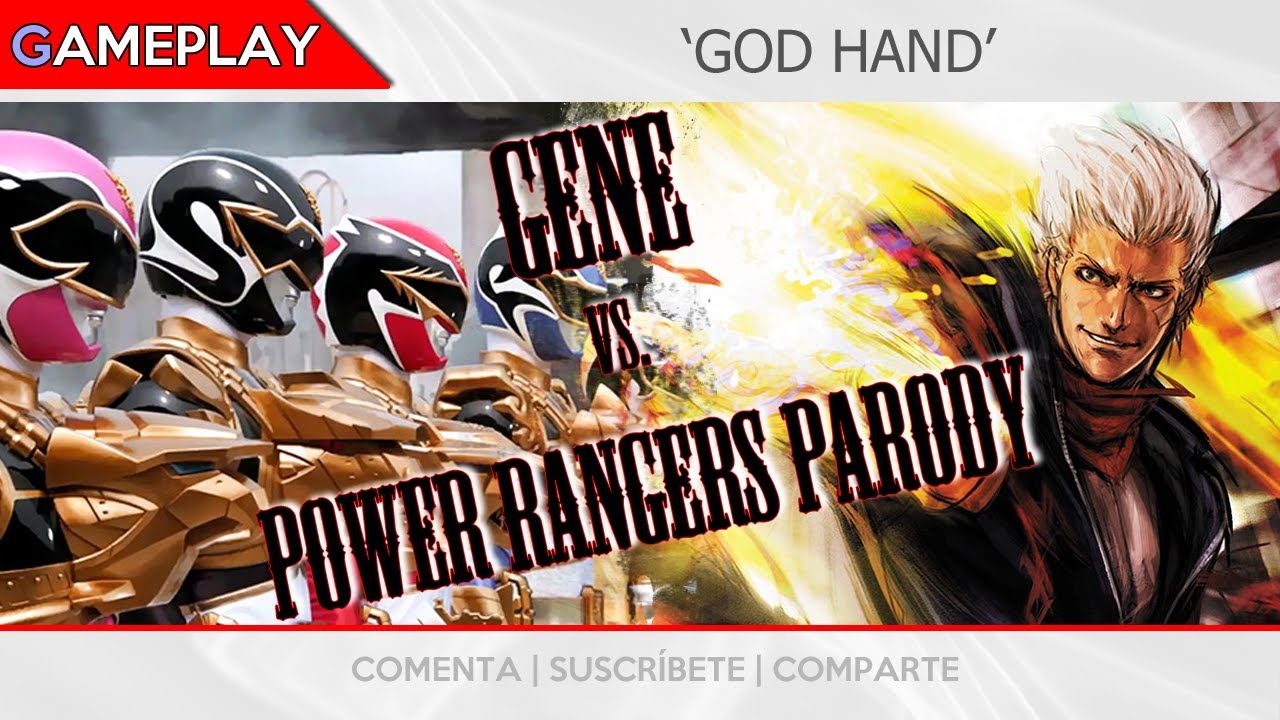 God Hand | Gene vs Mad Midget FIGHT 1 - Power Rangers Parody ...