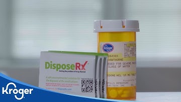 Introducing DisposeRX: Kroger Partners | Kroger