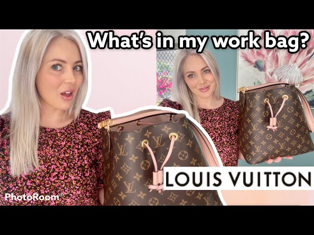 What's in my Louis Vuitton Neonoe bag
