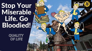 Fallout 76 Bloodied Build Tutorial