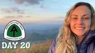 Day 20 | Roan Mountain Highlands pt 1 | Appalachian Trail Thru Hike 2021
