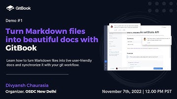 Getting started with GitBook | Syncing docs to GitBook from GitHub Repositories