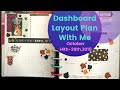 Plan With Me | October 14th-20th | Dashboard Layout