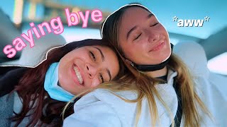 LONG DISTANCE BFF LEAVES ME (saying goodbye)