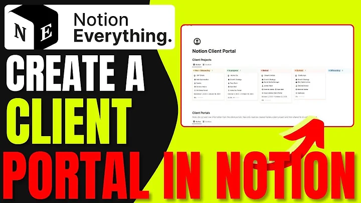 How to Create Client Portal in Notion