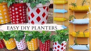 कबाड से जूगाड 💁‍♀️ DIY Planters From Waste Materials | Garden Decor Ideas