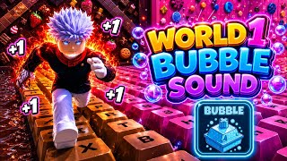 BUBBLE KEYS +1 Speed Keyboard Escape Candy & Chocolate World 1 #roblox #keyboardescape 