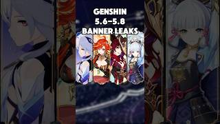 Genshin 5.6-5.8 banner leaked! 5 new characters will debut! Skirk coming! #GenshinImpact  #lootbar