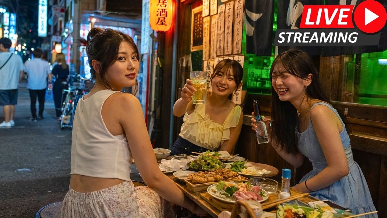Tokyo’s Super Lively Sunday Nightlife 🔴 LIVE
