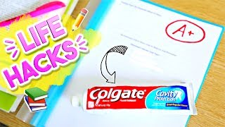 Back to School Life Hacks 2017!! Alisha Marie