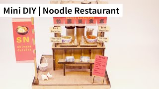 DIY Miniature House | Chinese Noodle House