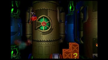 Piston It Away (With Both Clear Gems) Walkthrough - Crash Bandicoot 2 100% Walkthrough