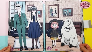 spy x family house anya paperdoll Quiet Book