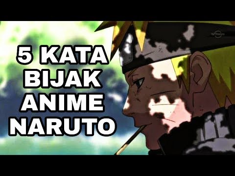 5 KATA  BIJAK  PALING BERMAKNA DI ANIME  NARUTO  YouTube